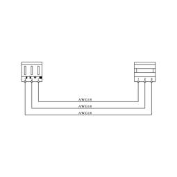 harness,motor,main electronic board,960mm