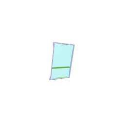 glass panel assembly, Frame