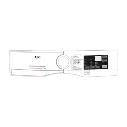 control panel, white, AEG
