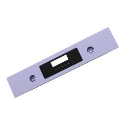 BEDIENBLENDE,INOX,60CM,LUX,2K