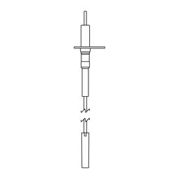 Kerzenstecker, mit, Kabel