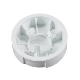 knob, cover, white