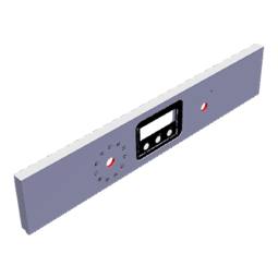 control panel,white,60cm, Hexagon, 2K