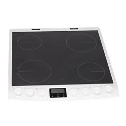 cooking top with frame,white,60cm