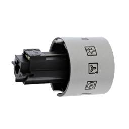 KNEBEL,FUNKTIONEN,INOX,9+0