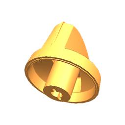 Black Gas Hob Control Knob