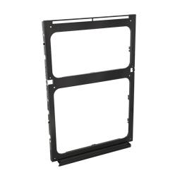 front panel, black