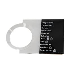 programme plate,knob,adhesive,EN