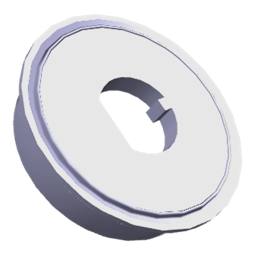 pecek alsórész, inox