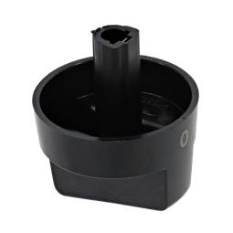 knob, gas, black,