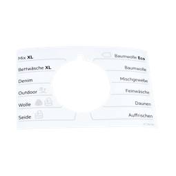 programme plate,knob,adhesive,DE