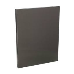 freezer door, assembly, black, 720x595mmm