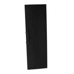 refrigerator door, assembly, black, 1860x595