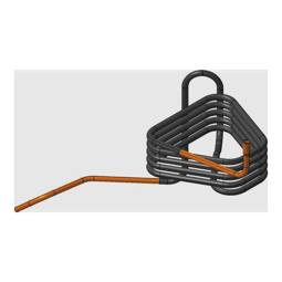 heating element, evaporation tray, tube, L=1981mm