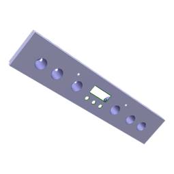 control panel,inox,60cm, SET, 6K