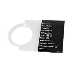 programme plate,knob,adhesive,FI