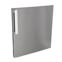freezer door, assembly, inox, 768x720