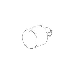 knob, thermostat, inox, 0-275°C