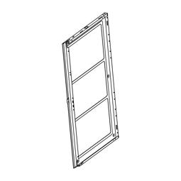 side panel,right,inox,509.3x819mm