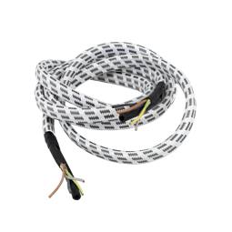 tubo, grigio/bianco