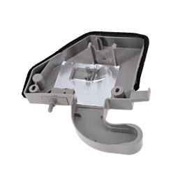copricerniera, assieme, sinistro, grey,+door switch