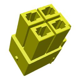 damper, single, control, 12VDC