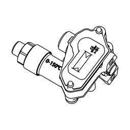 robinet gaz, brûleur triple couronne, d=0.57 G25-25mbar