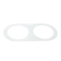 glass panel, oval