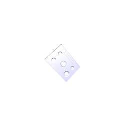 work top, inox, AEG, 744x510mm