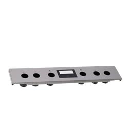 BEDIENBLENDE,INOX,60CM, SET, 6