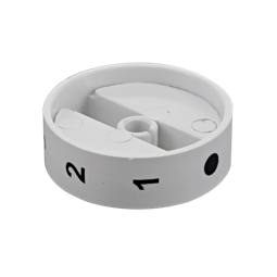 knob, thermostat, white