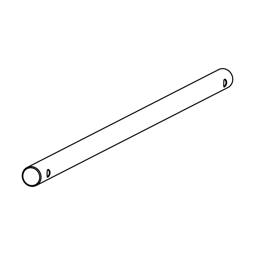 door handle, round, black,