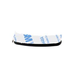 rubber foot, black
