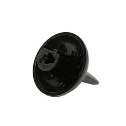 Black Gas Hob Control Knob