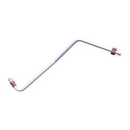 pipe, rear, right