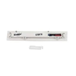 control panel, led, white
