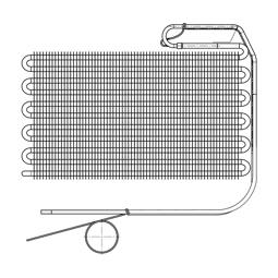 evaporator battery, Freezer