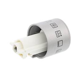 KNEBEL,FUNKTIONEN,INOX,0+10
