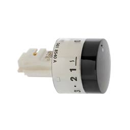 bouton,régulateur double d'énergie,noir
