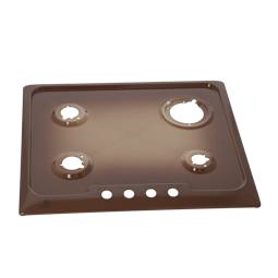 work top, brown, Electrolux, 594x510mm