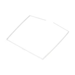 White Dishwasher Door Frame
