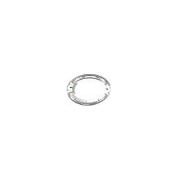 door frame, front, white, Ø490mm