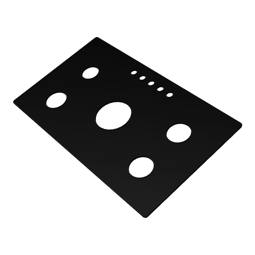 work top, black, Zanussi, 880x510mm