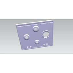 ARBEITSPLATTE,INOX,ELECTROLUX,