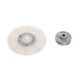 motor, pulley, assembly
