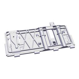 knob, chrome plated