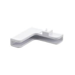 trim, corner, glass shelf, left