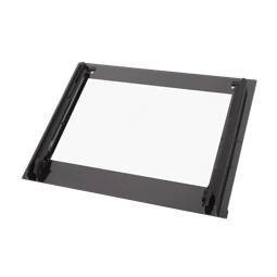 front glass, inox, Essentielb, 592x465mm