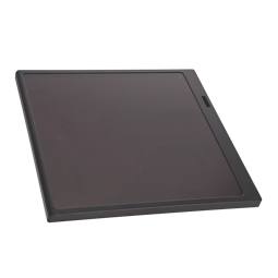 cooking top with frame, mat black, 596x600mm
