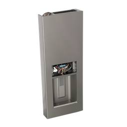 fridge door, left, stainless, 360x944x212